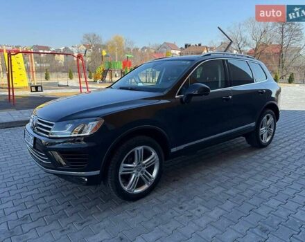 Черный Фольксваген Туарег, объемом двигателя 3 л и пробегом 130 тыс. км за 25500 $, фото 6 на Automoto.ua