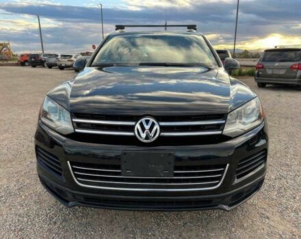 Черный Фольксваген Туарег, объемом двигателя 3 л и пробегом 86 тыс. км за 3400 $, фото 1 на Automoto.ua