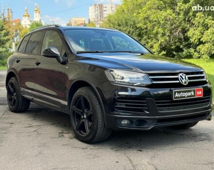 Черный Фольксваген Туарег, объемом двигателя 3 л и пробегом 200 тыс. км за 25790 $, фото 2 на Automoto.ua