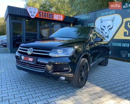 Черный Фольксваген Туарег, объемом двигателя 3 л и пробегом 236 тыс. км за 22900 $, фото 2 на Automoto.ua