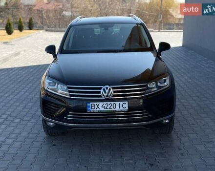 Черный Фольксваген Туарег, объемом двигателя 3 л и пробегом 130 тыс. км за 25500 $, фото 4 на Automoto.ua