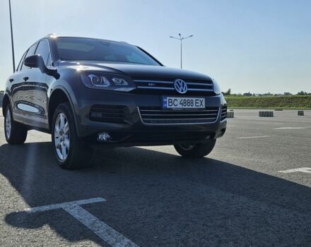 Черный Фольксваген Туарег, объемом двигателя 3 л и пробегом 236 тыс. км за 19800 $, фото 1 на Automoto.ua