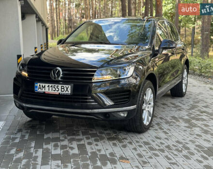 Чорний Фольксваген Туарег, об'ємом двигуна 2.97 л та пробігом 194 тис. км за 22499 $, фото 2 на Automoto.ua