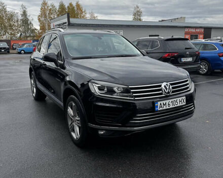 Черный Фольксваген Туарег, объемом двигателя 2.97 л и пробегом 270 тыс. км за 22300 $, фото 1 на Automoto.ua