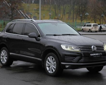 Черный Фольксваген Туарег, объемом двигателя 3 л и пробегом 241 тыс. км за 22500 $, фото 2 на Automoto.ua