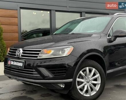 Черный Фольксваген Туарег, объемом двигателя 3.6 л и пробегом 220 тыс. км за 16900 $, фото 2 на Automoto.ua