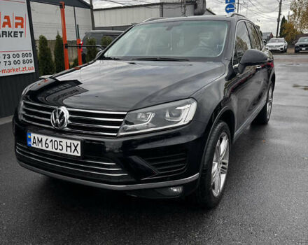 Черный Фольксваген Туарег, объемом двигателя 2.97 л и пробегом 270 тыс. км за 22300 $, фото 3 на Automoto.ua