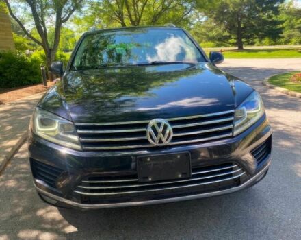 Черный Фольксваген Туарег, объемом двигателя 3 л и пробегом 74 тыс. км за 4200 $, фото 1 на Automoto.ua