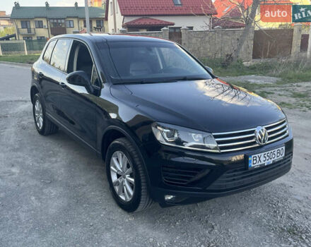 Черный Фольксваген Туарег, объемом двигателя 2.97 л и пробегом 195 тыс. км за 25900 $, фото 1 на Automoto.ua