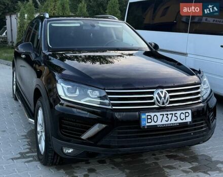Черный Фольксваген Туарег, объемом двигателя 2.97 л и пробегом 285 тыс. км за 23500 $, фото 9 на Automoto.ua