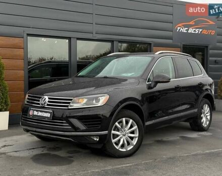 Черный Фольксваген Туарег, объемом двигателя 3.6 л и пробегом 220 тыс. км за 16900 $, фото 1 на Automoto.ua