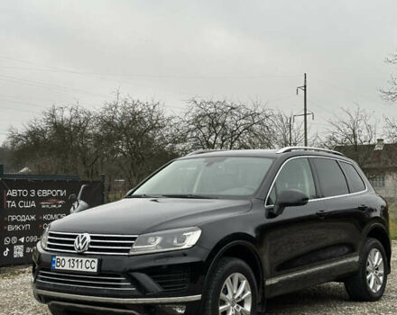 Черный Фольксваген Туарег, объемом двигателя 2.97 л и пробегом 165 тыс. км за 25200 $, фото 2 на Automoto.ua