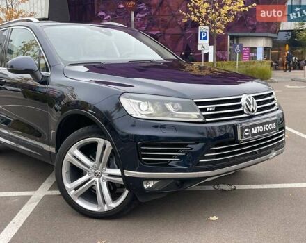 Черный Фольксваген Туарег, объемом двигателя 2.97 л и пробегом 159 тыс. км за 35490 $, фото 1 на Automoto.ua