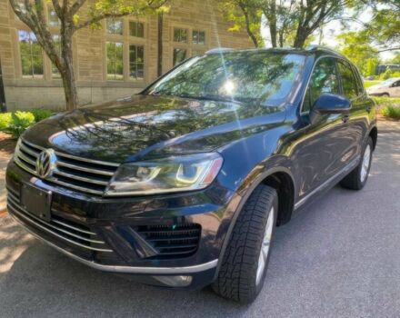 Черный Фольксваген Туарег, объемом двигателя 3 л и пробегом 76 тыс. км за 5200 $, фото 2 на Automoto.ua