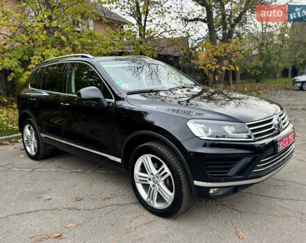 Черный Фольксваген Туарег, объемом двигателя 3 л и пробегом 238 тыс. км за 23700 $, фото 9 на Automoto.ua