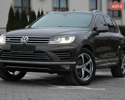 Черный Фольксваген Туарег, объемом двигателя 3 л и пробегом 194 тыс. км за 23900 $, фото 1 на Automoto.ua