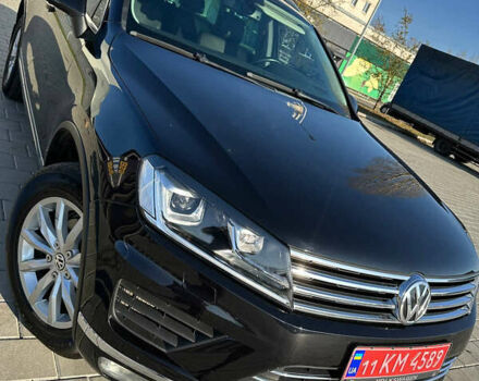 Черный Фольксваген Туарег, объемом двигателя 3 л и пробегом 235 тыс. км за 21500 $, фото 5 на Automoto.ua