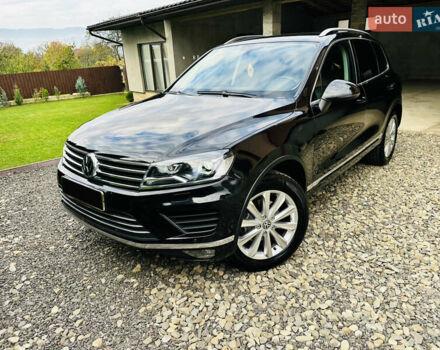 Черный Фольксваген Туарег, объемом двигателя 3 л и пробегом 286 тыс. км за 19900 $, фото 2 на Automoto.ua