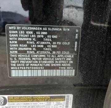 Чорний Фольксваген Туарег, об'ємом двигуна 3 л та пробігом 93 тис. км за 6200 $, фото 10 на Automoto.ua
