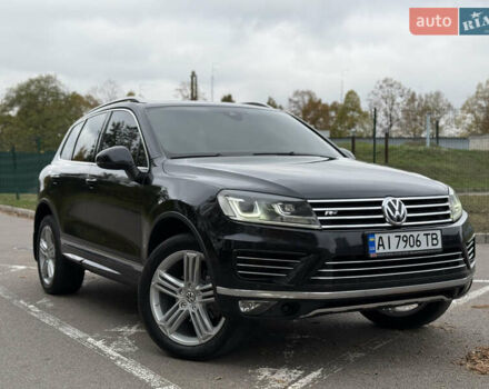 Черный Фольксваген Туарег, объемом двигателя 3 л и пробегом 237 тыс. км за 24900 $, фото 2 на Automoto.ua