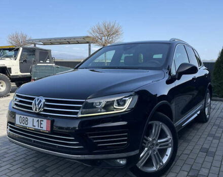 Черный Фольксваген Туарег, объемом двигателя 3 л и пробегом 266 тыс. км за 27990 $, фото 1 на Automoto.ua