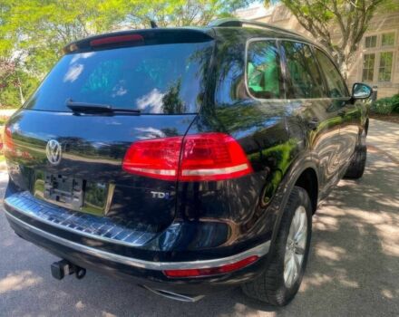 Черный Фольксваген Туарег, объемом двигателя 3 л и пробегом 74 тыс. км за 4200 $, фото 3 на Automoto.ua