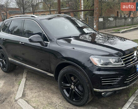 Черный Фольксваген Туарег, объемом двигателя 3.6 л и пробегом 120 тыс. км за 26600 $, фото 1 на Automoto.ua