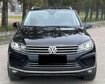 Черный Фольксваген Туарег, объемом двигателя 3 л и пробегом 134 тыс. км за 14300 $, фото 3 на Automoto.ua