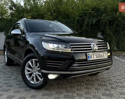 Черный Фольксваген Туарег, объемом двигателя 2.97 л и пробегом 288 тыс. км за 25850 $, фото 3 на Automoto.ua