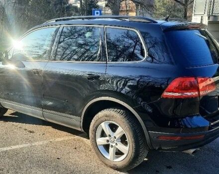 Черный Фольксваген Туарег, объемом двигателя 3 л и пробегом 197 тыс. км за 9300 $, фото 4 на Automoto.ua