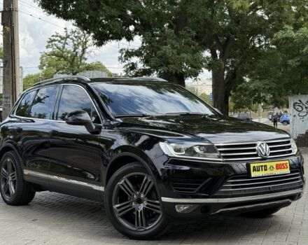 Черный Фольксваген Туарег, объемом двигателя 3 л и пробегом 212 тыс. км за 28999 $, фото 5 на Automoto.ua