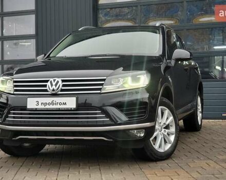 Черный Фольксваген Туарег, объемом двигателя 2.97 л и пробегом 205 тыс. км за 30500 $, фото 6 на Automoto.ua