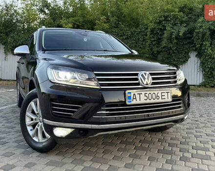 Черный Фольксваген Туарег, объемом двигателя 2.97 л и пробегом 288 тыс. км за 25850 $, фото 1 на Automoto.ua