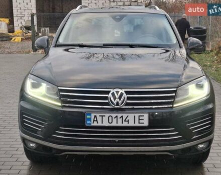 Черный Фольксваген Туарег, объемом двигателя 3 л и пробегом 187 тыс. км за 29970 $, фото 2 на Automoto.ua