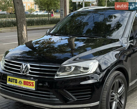 Черный Фольксваген Туарег, объемом двигателя 3 л и пробегом 212 тыс. км за 28999 $, фото 10 на Automoto.ua