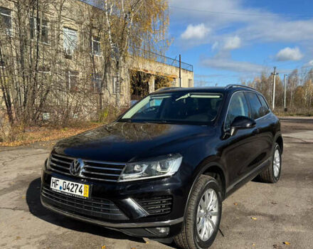 Фольксваген Туарег 2016 в Коростышеве на Automoto.ua Черный Фольксваген Туарег, объемом двигателя 3 л и пробегом 253 тыс. км за 28550 $, фото 2 на Automoto.ua