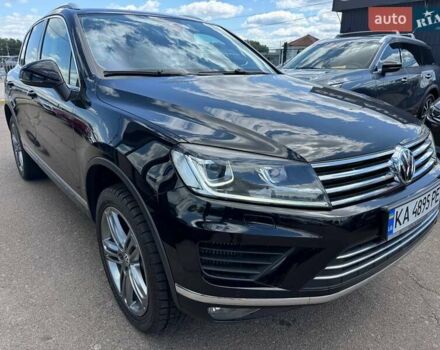 Черный Фольксваген Туарег, объемом двигателя 3 л и пробегом 114 тыс. км за 33000 $, фото 3 на Automoto.ua