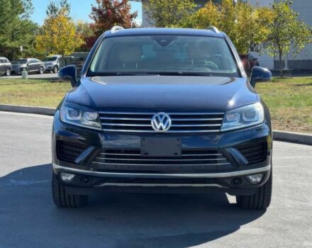 Черный Фольксваген Туарег, объемом двигателя 3 л и пробегом 70 тыс. км за 12600 $, фото 1 на Automoto.ua