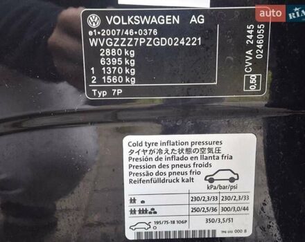 Черный Фольксваген Туарег, объемом двигателя 3 л и пробегом 187 тыс. км за 29970 $, фото 78 на Automoto.ua