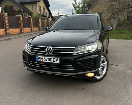 Черный Фольксваген Туарег, объемом двигателя 3 л и пробегом 225 тыс. км за 30000 $, фото 57 на Automoto.ua