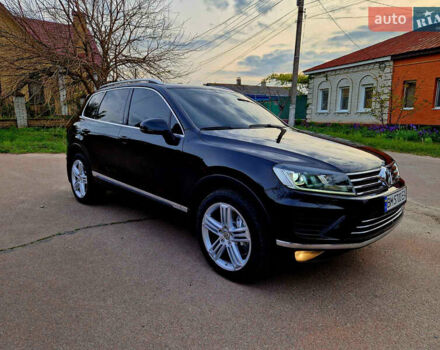 Черный Фольксваген Туарег, объемом двигателя 3 л и пробегом 225 тыс. км за 30000 $, фото 17 на Automoto.ua