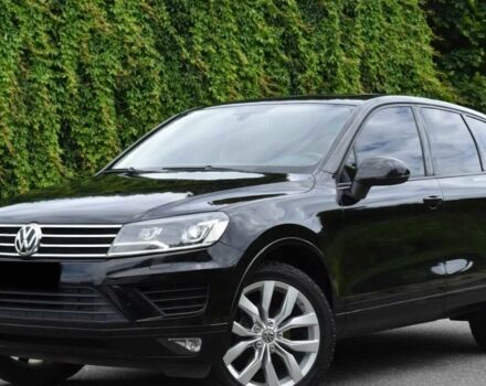 Черный Фольксваген Туарег, объемом двигателя 3 л и пробегом 108 тыс. км за 8500 $, фото 2 на Automoto.ua