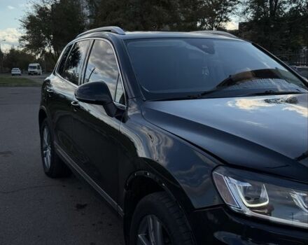 Черный Фольксваген Туарег, объемом двигателя 3.6 л и пробегом 205 тыс. км за 16000 $, фото 1 на Automoto.ua
