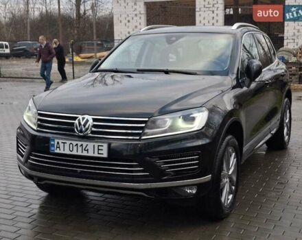 Черный Фольксваген Туарег, объемом двигателя 3 л и пробегом 187 тыс. км за 29970 $, фото 1 на Automoto.ua