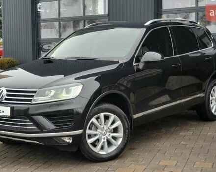 Черный Фольксваген Туарег, объемом двигателя 2.97 л и пробегом 205 тыс. км за 30500 $, фото 5 на Automoto.ua