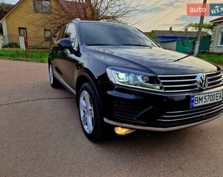 Черный Фольксваген Туарег, объемом двигателя 3 л и пробегом 225 тыс. км за 30000 $, фото 18 на Automoto.ua