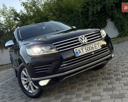 Черный Фольксваген Туарег, объемом двигателя 2.97 л и пробегом 288 тыс. км за 25850 $, фото 2 на Automoto.ua