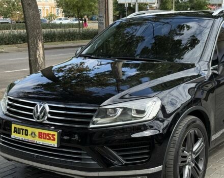 Черный Фольксваген Туарег, объемом двигателя 3 л и пробегом 212 тыс. км за 28999 $, фото 9 на Automoto.ua