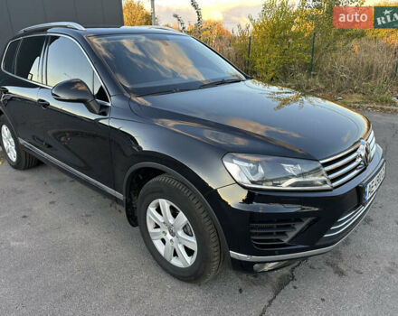 Черный Фольксваген Туарег, объемом двигателя 2.97 л и пробегом 202 тыс. км за 25800 $, фото 3 на Automoto.ua