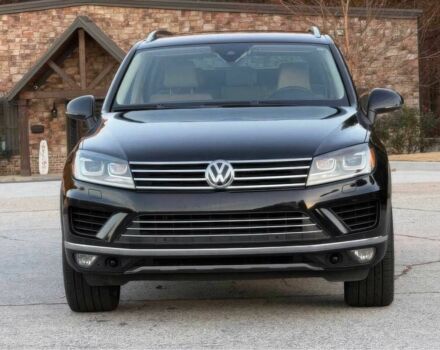 Черный Фольксваген Туарег, объемом двигателя 3.6 л и пробегом 78 тыс. км за 6100 $, фото 1 на Automoto.ua